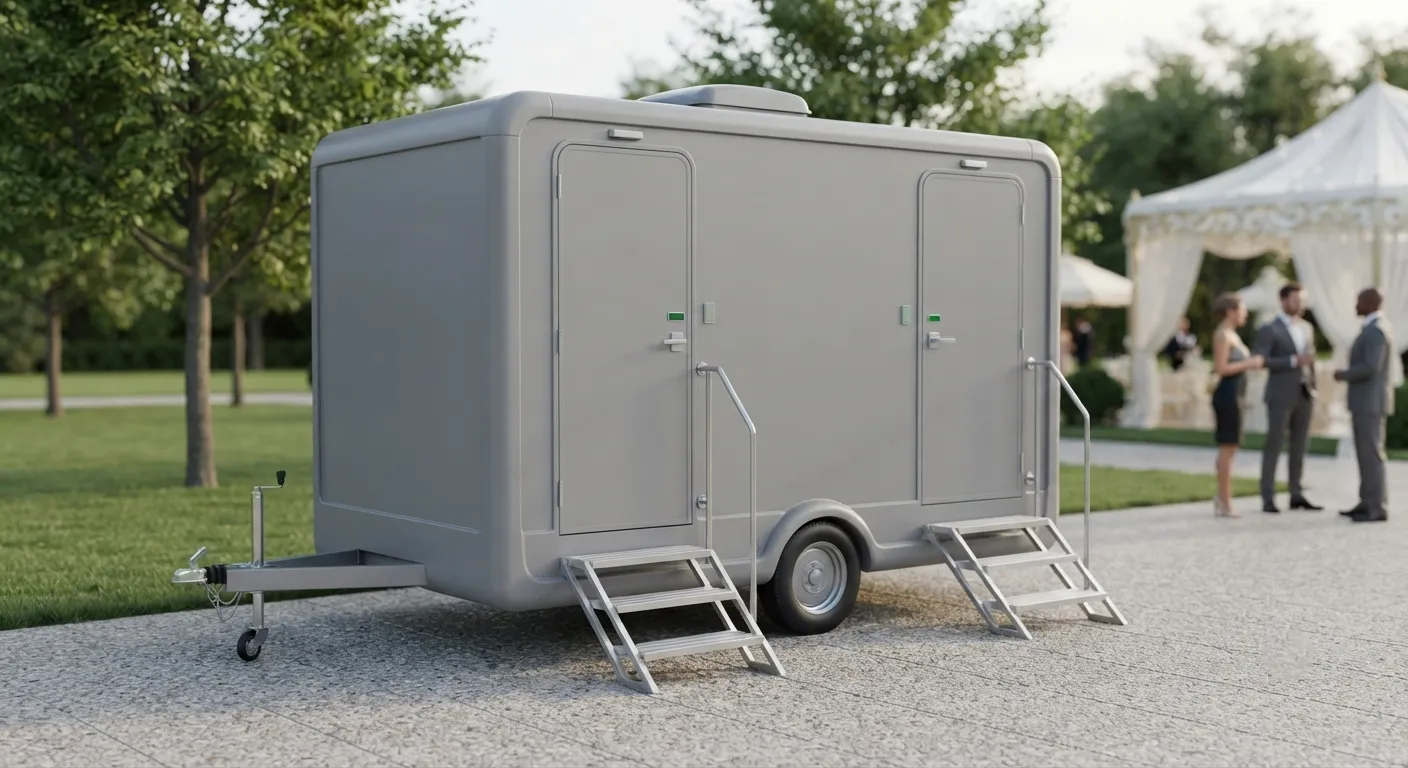 2 Stall Restroom Trailer in Santee, CA