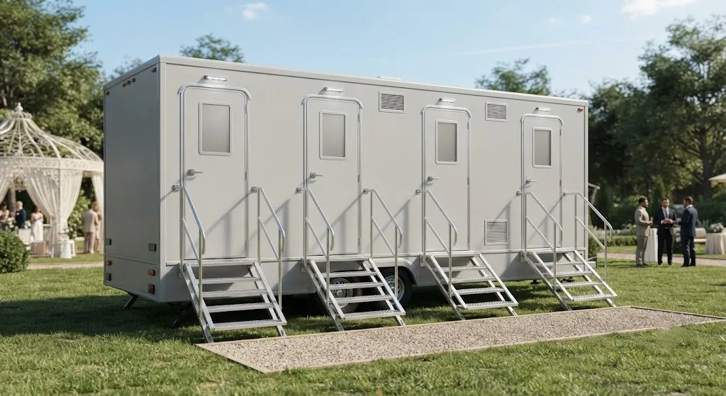 4 Stall Restroom Trailer in Santee, CA